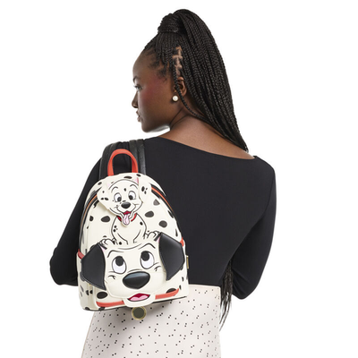 NWT Loungefly 101 Dalmatians Exclusive Pongo & Freckles Mini Backpack