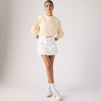NWT Levi's Button Front Skort