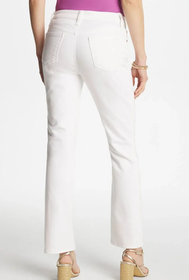 NWT Chico's Cropped Girlfriend Kick Flare Jeans