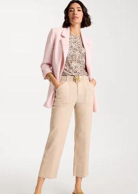 NWT Chico's High Hem Straight Crop Pants