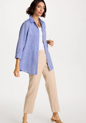 NWT Chico's No Iron Linen Tunic