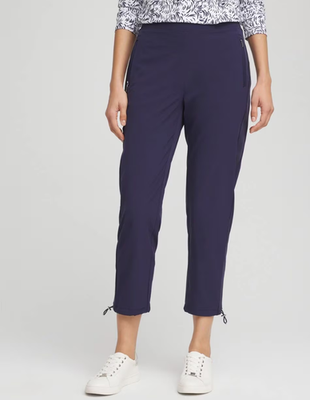 NWT Chico's Zenergy® UPF Rib Mix Cropped Pants