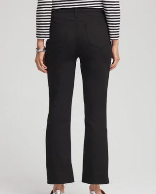 NWT Chico's Cropped Girlfriend Kick Flare Jeans
