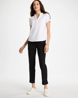 NWT Chico's Zenergy® UPF Rib Mix Ankle Pants