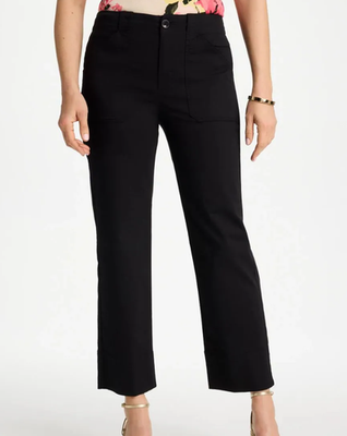 NWT Chico's High Hem Straight Crop Pants