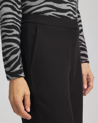 NWT Chico's Textured Straight Tapered Ankle Pants