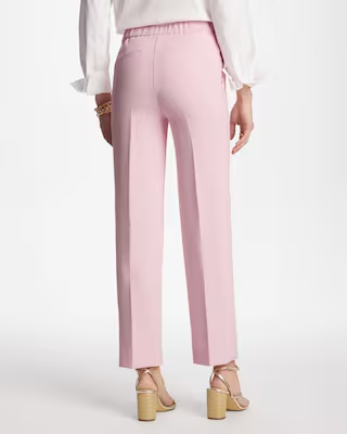 NWT Chico's Textured Straight Tapered Ankle Pants