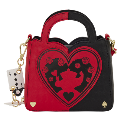 NWT Loungefly Alice in Wonderland Exclusive Queen of Hearts Crossbody Bag
