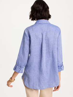NWT Chico's No Iron Linen Tunic