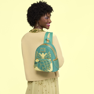 NWT Loungefly The Princess and the Frog Tiana Cosplay Mini Backpack
