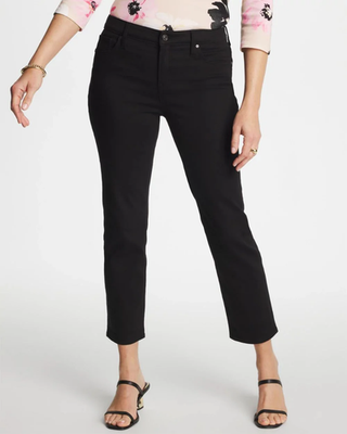NWT Chico's Girlfriend Slim Cropped Jeans