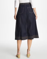 NWT Chico's Trapunto Stitch Skirt