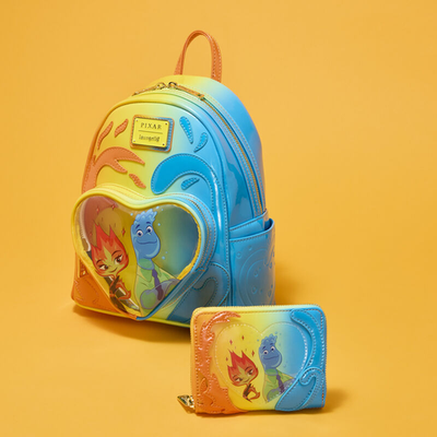 NWT Loungefly Elemental Exclusive Wade & Ember Ombre Mini Backpack