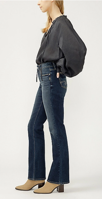 NWT maurices Silver Jeans Co.® Elyse Curvy Mid Rise Bootcut Jean - Bestdeal999