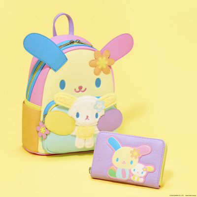 NWT Loungefly Sanrio Exclusive U*SA*HA*NA Color Block Cosplay Mini Backpack
