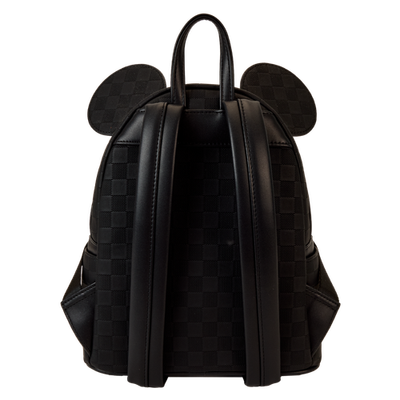 NWT Loungefly Mickey Mouse Checkered Texture Mini Backpack - Bestdeal999