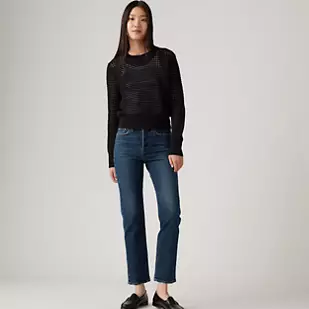 NWT Levi's Wedgie Straight Ankle Women's Jeans