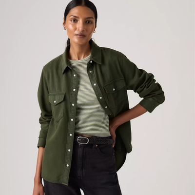 NWT Levi's Iconic Western Denim Shirt