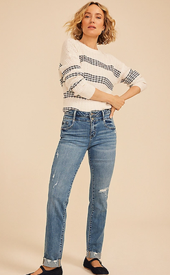 NWT Maurices KanCan™ High Rise Double Button Straight Jean
