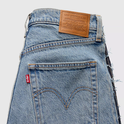 NWT Levi's Ribcage Deconstructed Ankle Women's Jeans