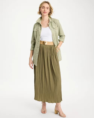 NWT Chico's Sea Island Pull-On Maxi Skirt