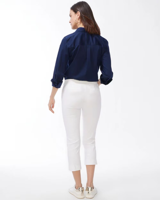 NWT Chico's Brigitte™ Slim Pull-On Crop Pant