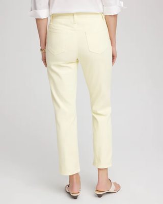 NWT Chico's Girlfriend Slim Cropped Jeans