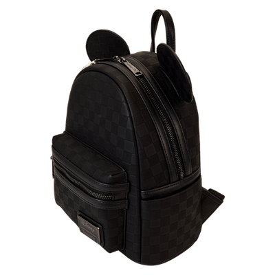 NWT Loungefly Mickey Mouse Checkered Texture Mini Backpack - Bestdeal999