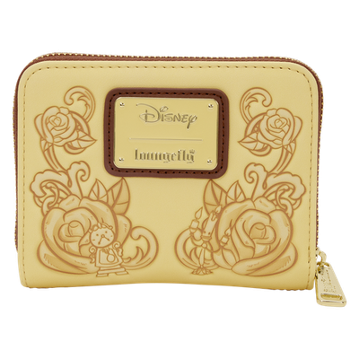 NWT Loungefly Beauty and the Beast Exclusive Princess Belle Zip Around Wallet