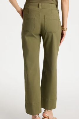 NWT Chico's High Hem Straight Crop Pants