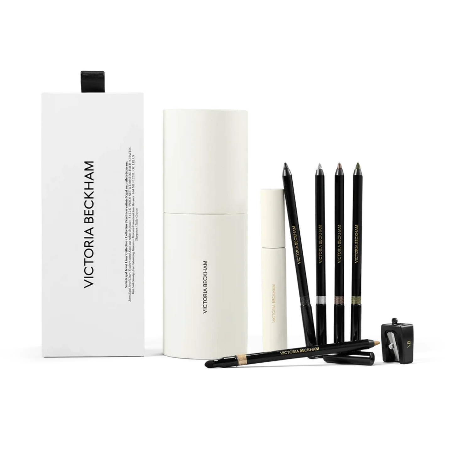 NWT Victoria Beckham SATIN KAJAL JEWEL LINER SET COLLECTION - Bestdeal999
