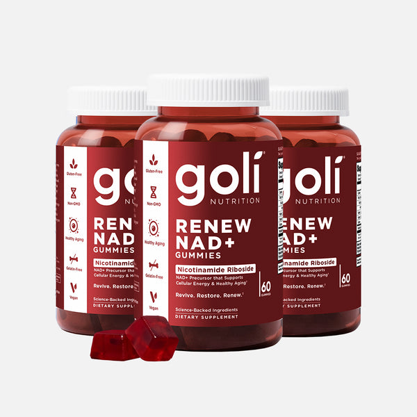 goli nutrition Renew NAD+ 3-PACK