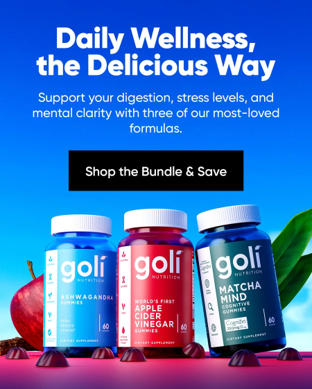 goli nutrition Daily Wellness Trio 3-PACK